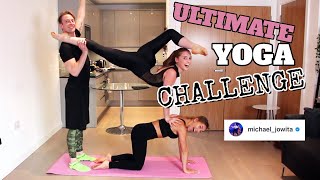 ULTIMATE YOGA CHALLENGE DANCER EDITION Ft Michael and Jowita [upl. by Onifled548]