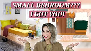 How to Maximize Your Small Bedroom Layout DIY ideas to try right now [upl. by Dyan783]