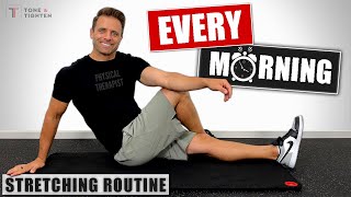 Quick Morning Stretching Routine For Flexibility Mobility And Stiffness [upl. by Fesoj60]