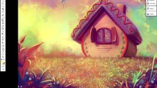 Digital Painting  Sweet Home [upl. by Nnasus874]