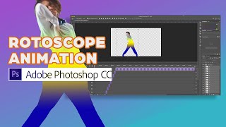 Rotoscope Animation Adobe photoshop [upl. by Eliak]