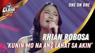 Rhian Robosa displays her incredible voice control  The Clash 2024 [upl. by Katha440]