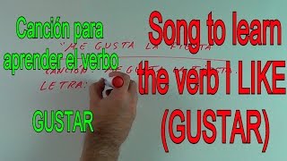 Level A1  Song quotme gusta la fiestaquot Practise verb  Gustar 16 [upl. by Ailes]