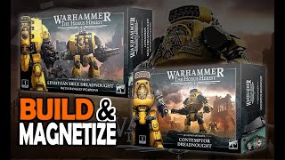 Build amp Magnetize Contemptor  Leviathan Dreadnought Horus Heresy Warhammer 40k Unboxing [upl. by Allsopp77]