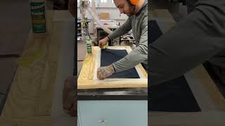 Creating a tambour door with walnut woodworking woodwork tambour [upl. by Aicats]