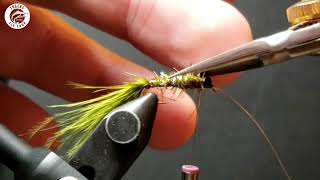 Damsel Fly Nymph quotStraggle is Realquot  Fly Tying Tutorial [upl. by Lud]