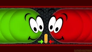 Wormateio 2 Pro Vs 1 Noob Epic Ultimate Pro Skill Tiny Beast Wormateio Best Gameplay [upl. by Mosera]