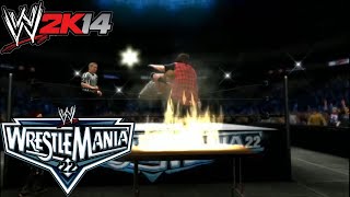 WWE 2K14 30 Years of WrestleMania  Ruthless Aggression Part 8 Edge vs Mick Foley [upl. by Letsyrhc]