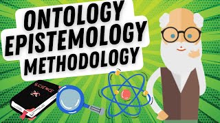 Ontology Epistemology and Methodology simply explained 🔎📚 [upl. by Mcclain]