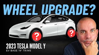 Tesla Model Y Upgrade  EV Base 19 inch Induction Wheel Trims [upl. by Higley]