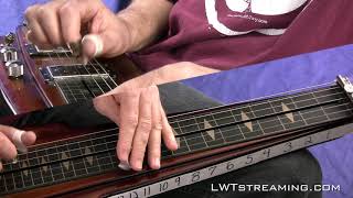 Wayfaring Stranger  Open D  Lap Steel [upl. by Cutlerr]