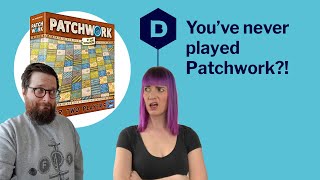 Youve Never Played Patchwork Board game playthrough [upl. by Serles]