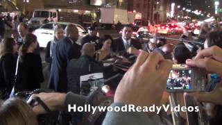 Lena Headey greets fans arriving at the 300 Rise of an Empire premiere in Hollywood [upl. by Nairehs]