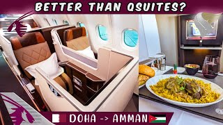 Qatar Airways regional first class  Oman Air Business class  Doha to Amman [upl. by Kirven]