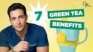 7 Health Benefits of Green Tea amp How to Drink it  Doctor Mike [upl. by Mencher]