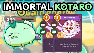 Double Kotaro  1847 MMR S19 Gameplay  Axie Infinity [upl. by Stegman]