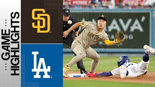 Padres vs Dodgers Game Highlights 91323  MLB Highlights [upl. by Jacobs]