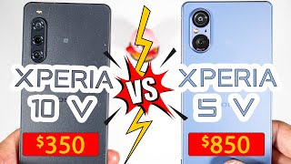 Sony Xperia 10 V vs Xperia 5 V  Flagship or Midrange [upl. by Dolli]