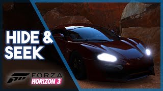 Forza Horizon 3  Hide and Seek Mini Game amp Funny Moments [upl. by Adnohsed]