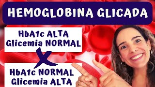 Hemoglobina Glicada Alta E Glicemia De Jejum Normal Ou Glicemia Alta E Hemoglobina Glicada Normal 🙃 [upl. by Ymma256]