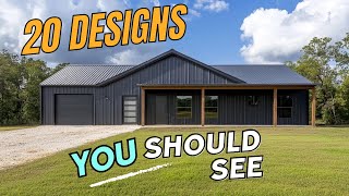 20 Simple and BudgetFriendly Barndominium Designs You’ll Want to Build Right Now [upl. by Enegue]