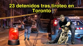 Detienen a 23 luego de tiroteo en Toronto [upl. by Finley]