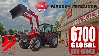 Massey Ferguson 6713 Global Series Mid Range Tractor Introduction and Demo [upl. by Saxet]