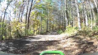 Wildcat Trail Hatfield McCoy Trails Part 1 101714 [upl. by Afinom100]