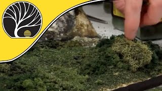 Lichen  Model Scenery  Woodland Scenics [upl. by Yl]