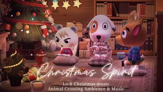 【あつ森BGM】みんなでのんびりクリスマス準備🎄Lofi クリスマスソング＋暖炉の焚火の音アンビエント🎅🎧勉強用作業用リラックス [upl. by Wahl]