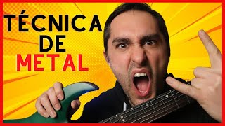 5 EJERCICIOS para TOCAR METAL en Guitarra Eléctrica 🎸 Aprende las Mejores Técnicas [upl. by Mcgean]