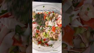 Easy Dinner  Shrimp amp Crab Ceviche [upl. by Mcknight]