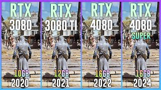 RTX 3080 vs RTX 3080 TI vs RTX 4080 vs RTX 4080 SUPER  Test in 20 Games [upl. by Navnod]