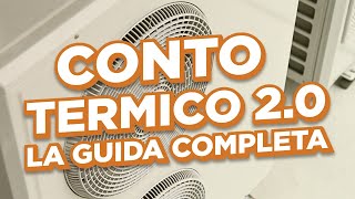 La GUIDA COMPLETA sul CONTO TERMICO 20  RiESCo [upl. by Fife38]