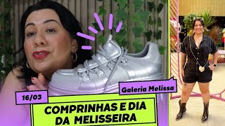 COMPRINHAS GALERIA MELISSA DIA DA MELISSEIRA [upl. by Sivatco970]