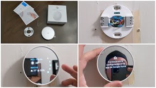 Google Nest Thermostat Full Install amp Setup [upl. by Nangatrad]