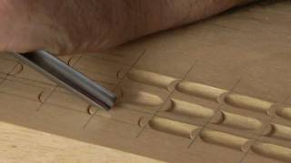 How to Carve a Classic Surface Decoration  Woodcarving Workshops [upl. by Enirehtakyram192]