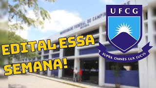 UFCG  Edital essa semana Várias vagas para vários cargos excelente oportunidade [upl. by Nuahsyt]