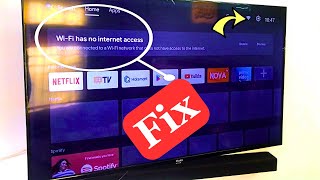 How to Fix Wifi has No internet access in Android Tv [upl. by Esil]