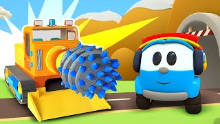 Leo the truck amp vehicles for kids Full episodes of NEW cartoons for kids Cars amp games for kids [upl. by Zakarias363]