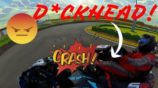 Worst Race Of My Life Round 2 Euro Car Parts Sandown Raceway Go karting [upl. by Noslien718]