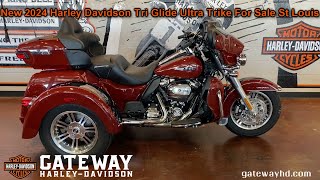 New 2024 Harley Davidson Tri Glide Ultra Trike For Sale St Louis [upl. by Tremml]