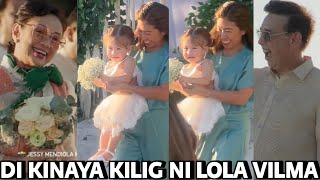 VILMA Santos at Ralph Recto Halos MAIYAK sa Kaligayahan ng Maglakad at Papunta Aisle si Baby Peanut [upl. by Nirrat]