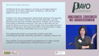 Lucy Johnstone Psychological formulation in psychosis Conference 7th March 2014 Wales [upl. by Noraha]