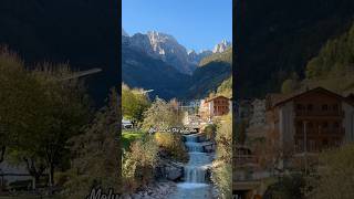 Molveno lake the most beautiful place from my point of view in the autumn [upl. by Siobhan]