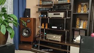 Gustard X30 es9039sports x4 Усилитель SANSUI AU 07 Anniversar 8 [upl. by Winnah]