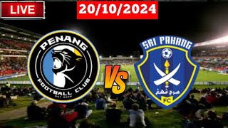 Pulau Pinang vs Sri Pahang  Super League  Live Match Score Today HD [upl. by Alleen126]