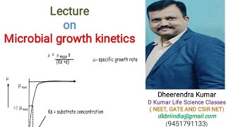 Microbial growth kinetics by Dheerendra kumar [upl. by Oecam711]