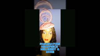 FASCINATORHATHEADPIECETURBANMILLINERY AND MORE [upl. by Burrill]