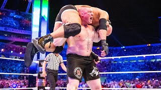 The best of Brock Lesnar at WrestleMania [upl. by Cash313]